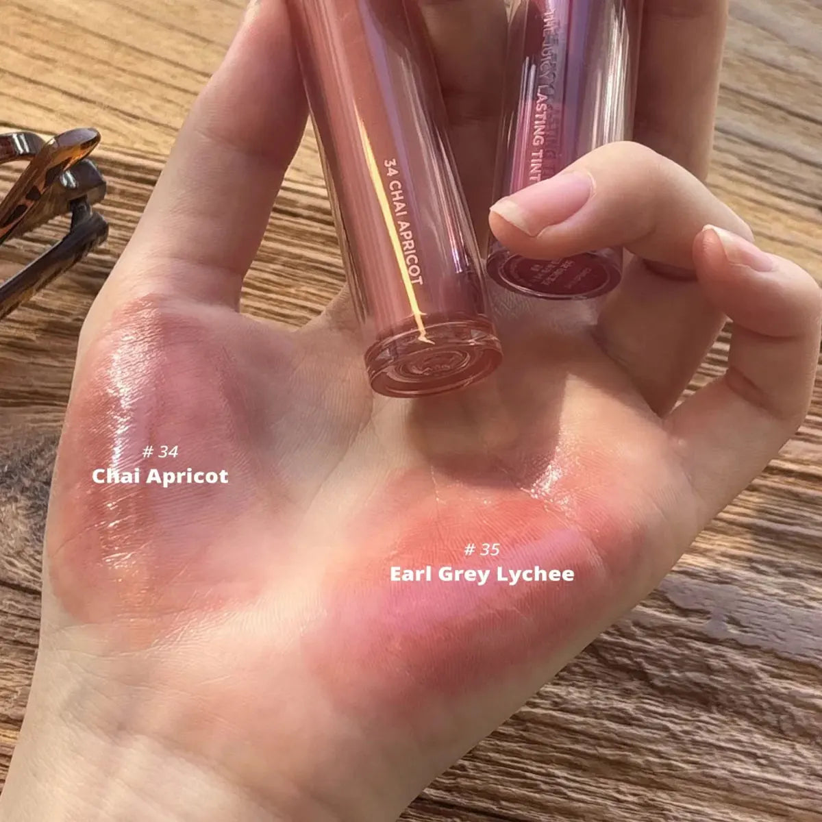 rom&nd THE JUICY LASTING TINT-10 Shades,Mirror Shine Finish,Long-Lasting Pigmentation,Winter Luxury,Party,K-Beauty,Korean Makeup