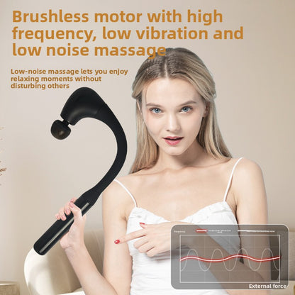 Elbow Fascia Gun Massager – Brushless Deep Tissue Back Massager