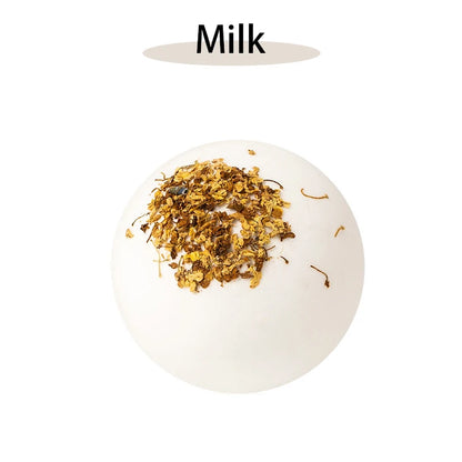 100g Organic Bath Gift Natural Mini Handmade Bathing Foot Spa Bomb Rich Essential Oils Moisturizing Dry Skin Relaxing Scent