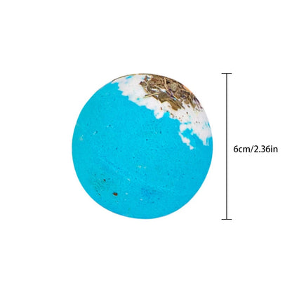 100g Organic Bath Gift Natural Mini Handmade Bathing Foot Spa Bomb Rich Essential Oils Moisturizing Dry Skin Relaxing Scent