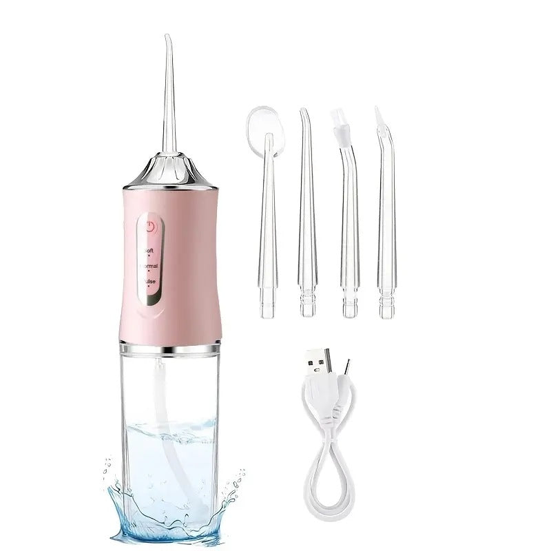 Portable Dental Irrigator – Rechargeable Water Flosser with 3 Modes & Multiple Nozzles, view 10