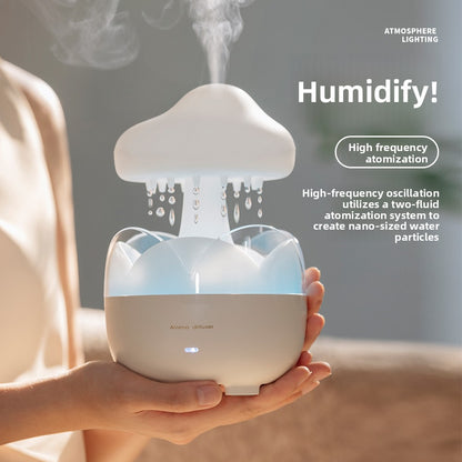 Aromatherapy Essential Oil Diffuser – Ultrasonic Mist & Cozy Ambience