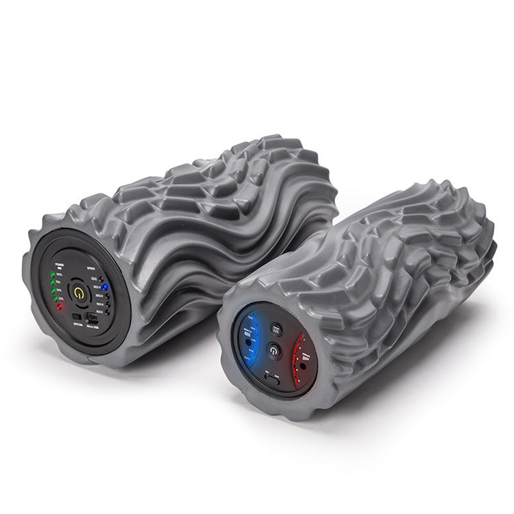Electric Vibrating Foam Roller – Yoga & Muscle Recovery Massager