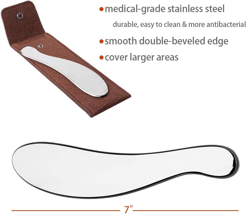 Stainless Steel Gua Sha Tools for Myofascial Release and Physical Therapy