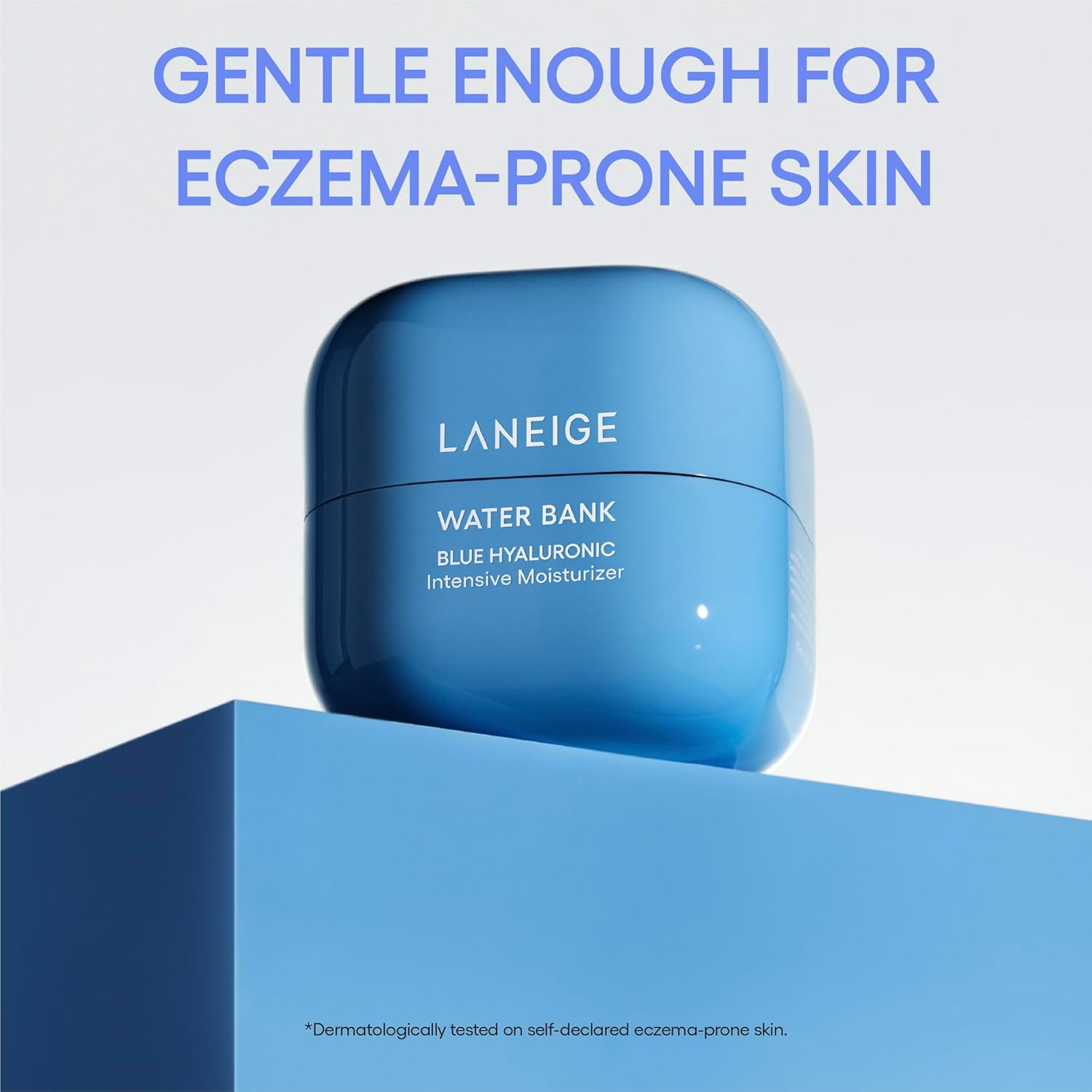 LANEIGE Water Bank Blue Hyaluronic Intensive Moisturizer - Hydrating Face Cream for Extra Dry Skin with Squalane and Peptide for Enhanced Skin Barrier Support, Dermatologist-Tested