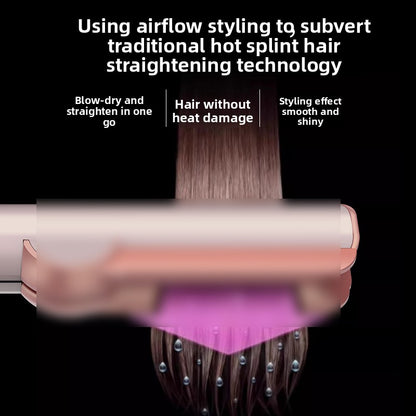 2‑in‑1 Hair Dryer Straightener – 1300W Dual-Use Styling Tool