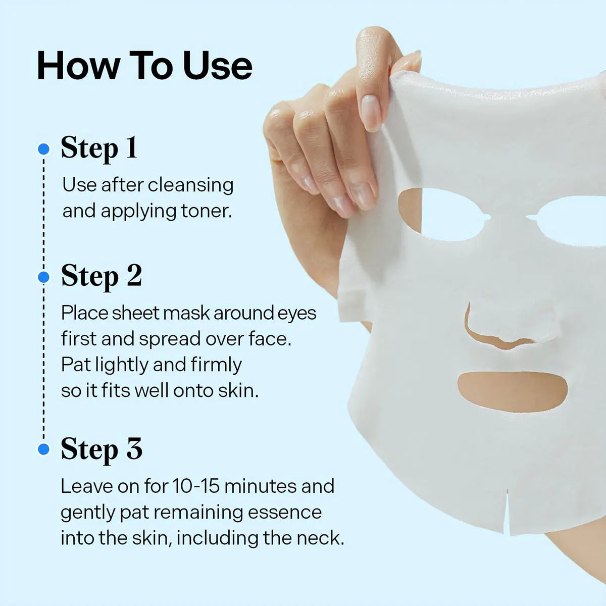 Torriden DIVE-IN Hyaluronic Acid Facial Sheet Masks 10pcs,Thin & Skin-Conforming,Deeply Moisturizing,K-Beauty,Korean Makeup