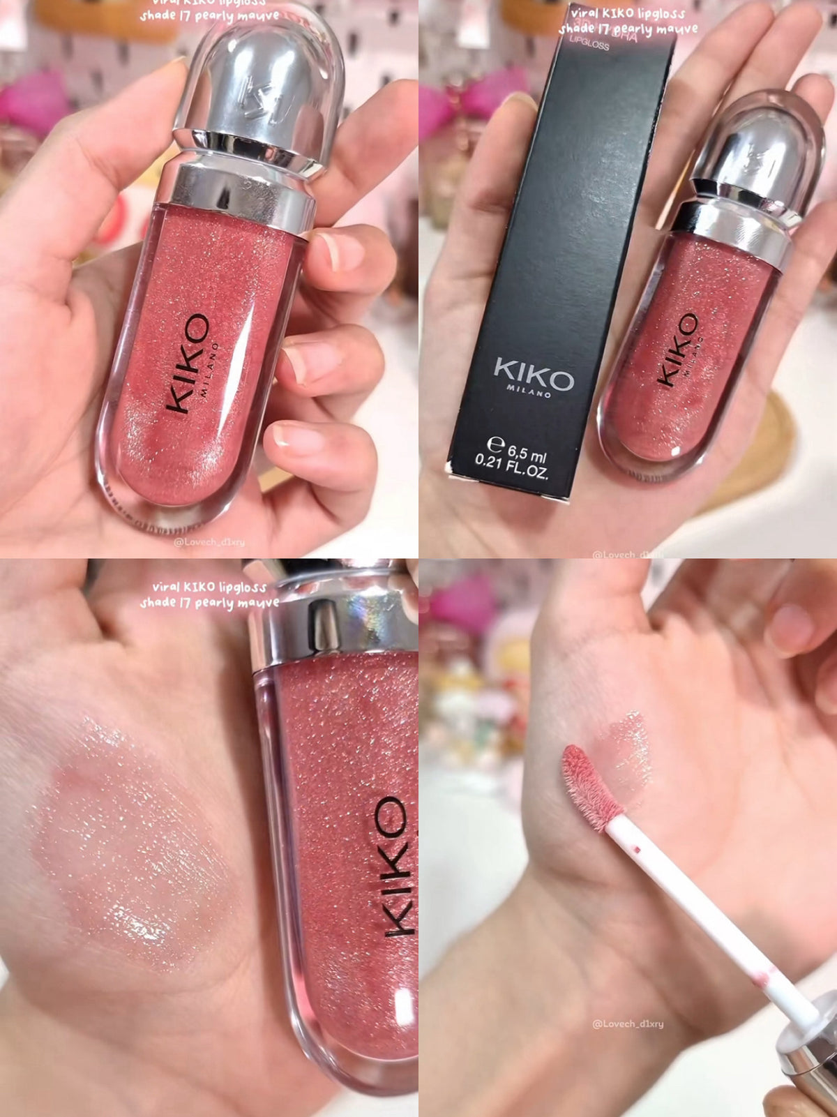 KIKO 3D Mirror Lip Gloss – Italian High-Shine Lip Glaze, view 16