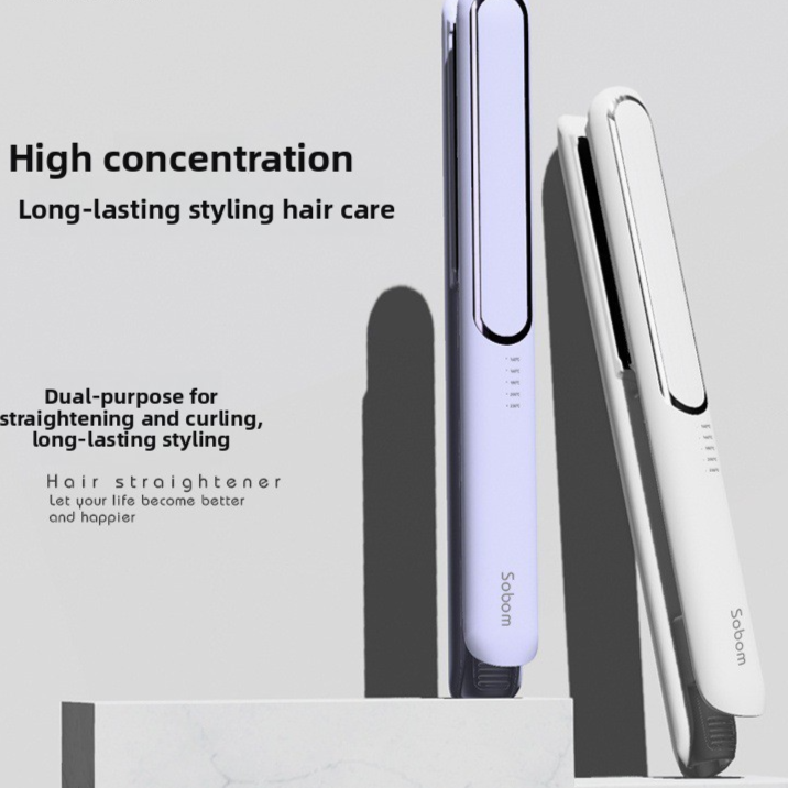 Dual Use Hair Straightener and Curler