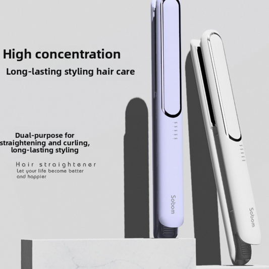 Dual Use Hair Straightener and Curler
