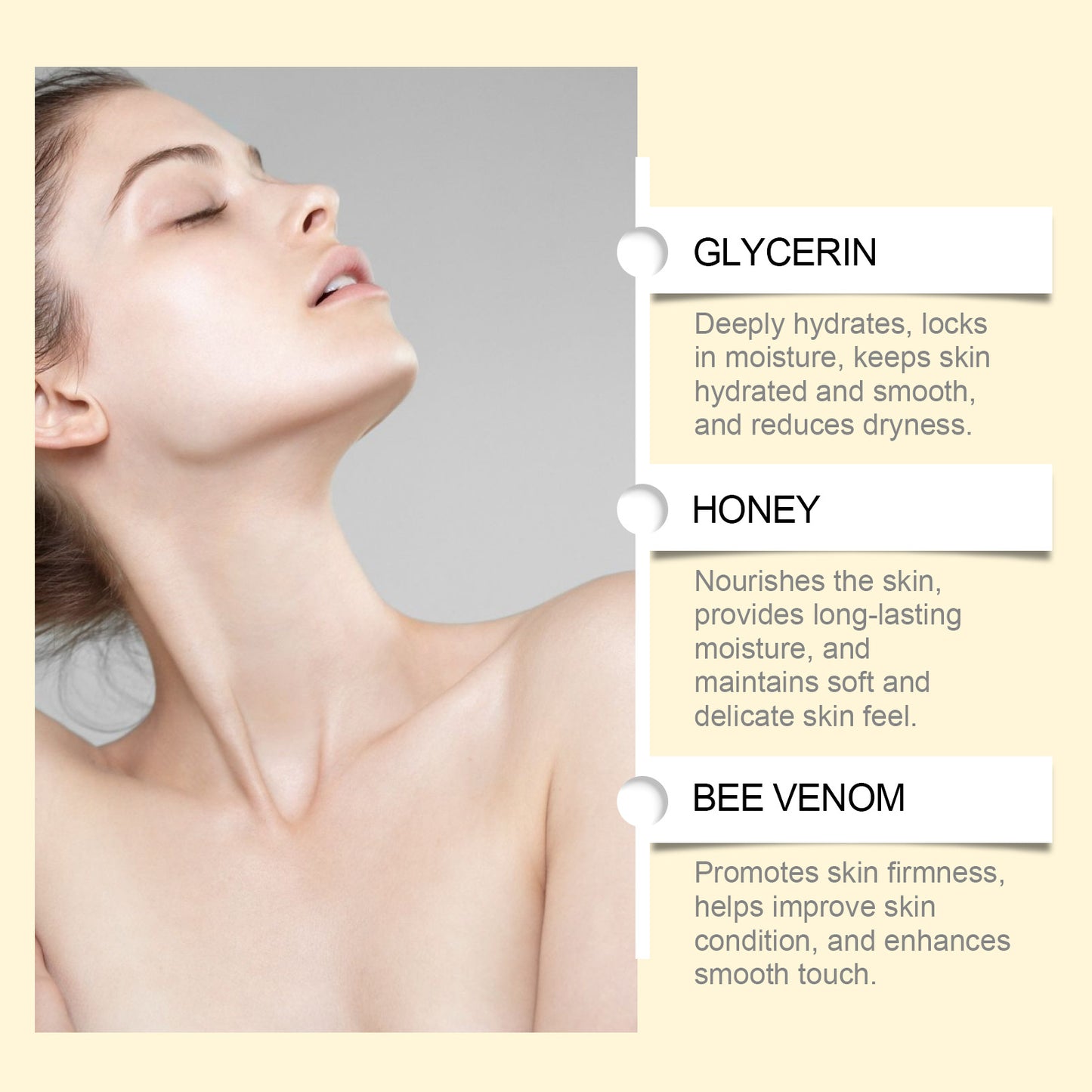 Bee Venom Moisturizing Cream 60g – Daily Nourishing Skin Care