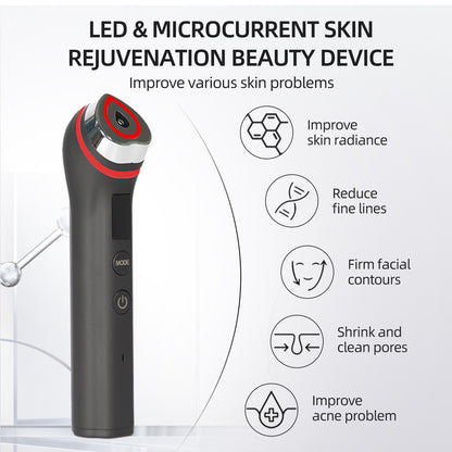 Multifunctional Beauty Massager with Light Therapy
