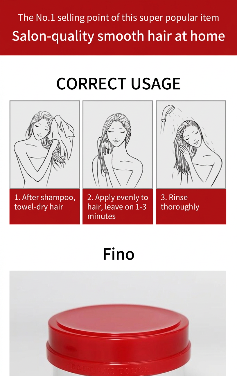[Authorization available] Japanese version of Fino Hair Mask Beauty Serum Conditioner Hair Mask 230g