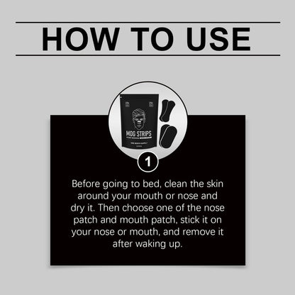 Anti Snore Patch Improve Sleep Quality Prevent Sleep Mouth Open Lower Snore Frequency Strengthen Nose Breath Snore Silent Patch