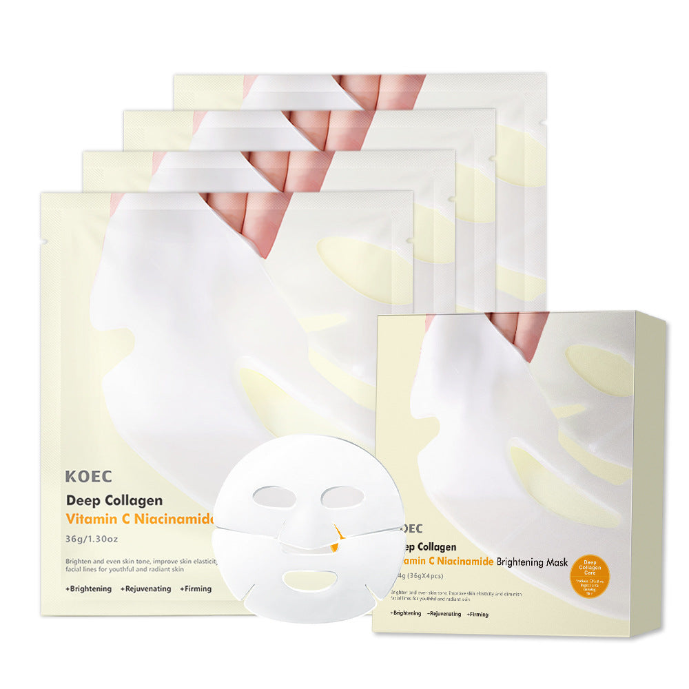 Collagen Polypeptide Hydrating Facial Masks – Multi‑Benefit Sheet Mask Set, view 12