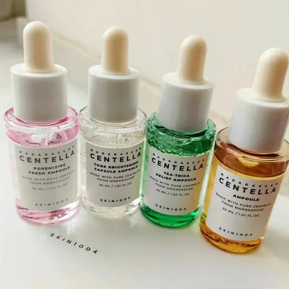 1/3/5pcs Skin1004 Angel Skin Care Centella Asiatica Four-Color Repair Essence Ampoule Whitening and Moisturizing Skin Care Set