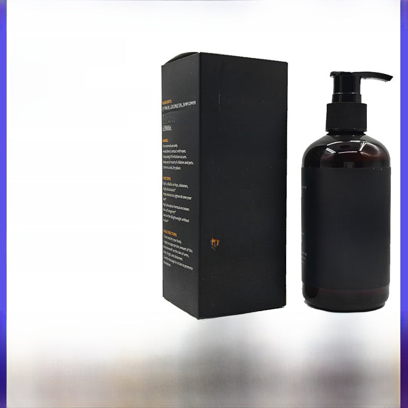 Flowzlax Soothing & Firming Body Massage Oil 240ml – Lavender, Ylang & Ginger, Body Soreness Relief