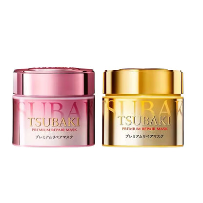 TSUBAKI Premium Repair 0‑Second Hair Mask – Gold Jar Deep Treatment (180 g)
