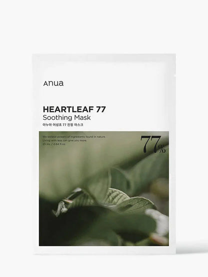 Anua Heartleaf 77% Soothing Mask 25Ml - 1 PC