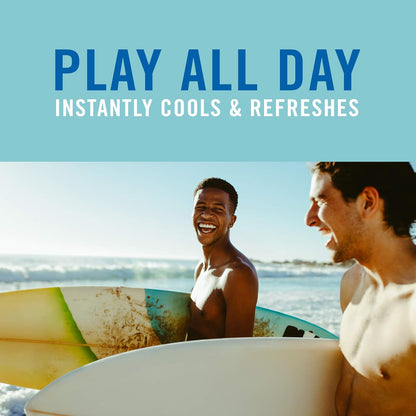 Banana Boat Sport Cool Zone SPF 50 Sunscreen Spray Twin Pack - Oxybenzone Free, 6 oz Each-Available US Shipping