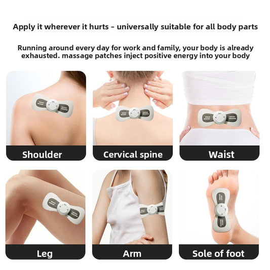 Low Frequency Pulse Massage Sticker – USB Rechargeable Multi‑Zone Muscle Relaxer (Model S8027), view 2