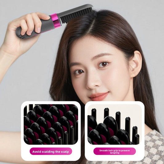 Wireless Negative Ion Hair Straightening Comb, view 2