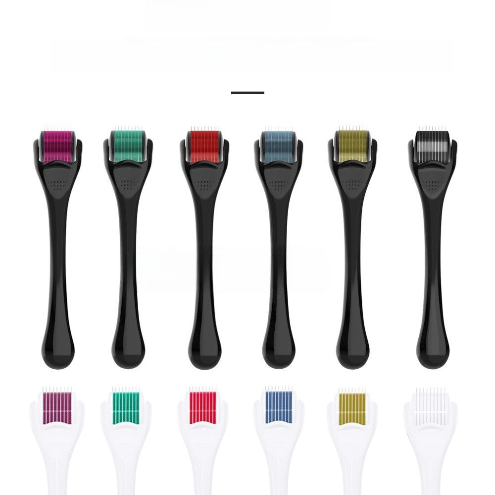 540 Titanium Microneedle Derma Roller – High-Density Facial Skin Roller (0.2–3.0mm)