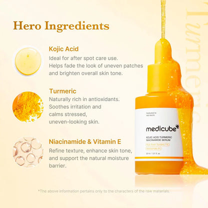 Kojic Acid Turmeric Niacinamide Serum 30Ml