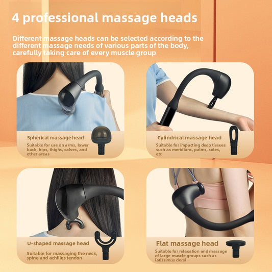 Elbow Fascia Gun Massager – Brushless Deep Tissue Back Massager, view 2