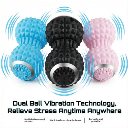 Electric Vibrating Fascia Ball – Dual Ball Muscle Roller