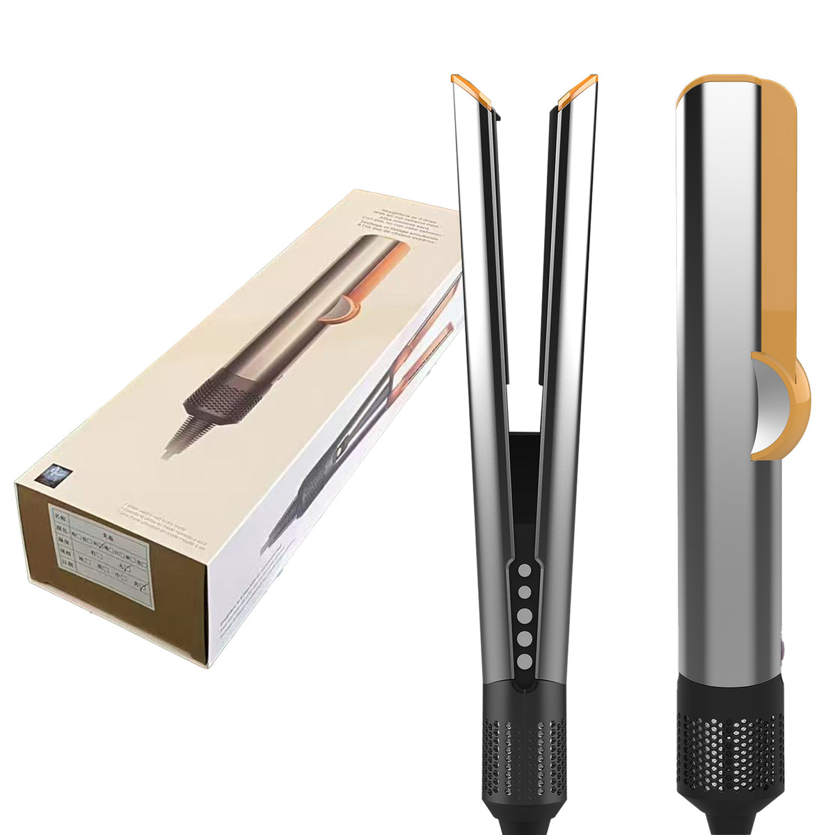 2-in-1 Hair Dryer & Straightener – Brushless Motor Styling Tool, view 25