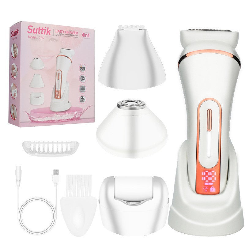 7-in-1 Waterproof Electric Hair Removal Kit – Face, Body & Bikini Trimmer, view 20