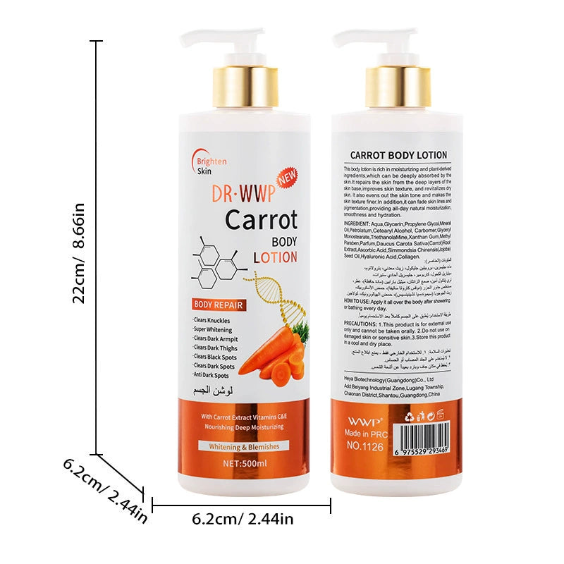 DR-WWP Brightening Body Lotion Collection – 500ml Hydrating & Tone-Evening Lotions, view 15