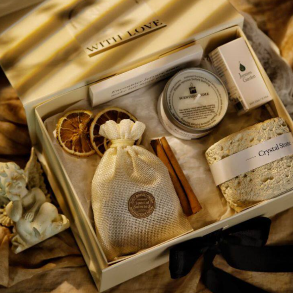 Aromatherapy Diffuser Stone – Flameless Scent Stone Gift Set (72‑Hour Scent