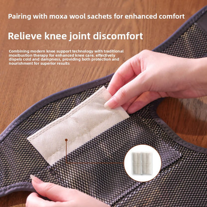 Electric Heating Knee Massager – Vibration & Hot Compress Support