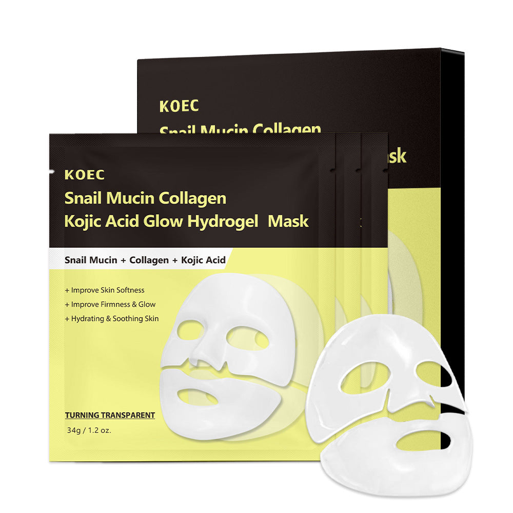 Collagen Polypeptide Hydrating Facial Masks – Multi‑Benefit Sheet Mask Set