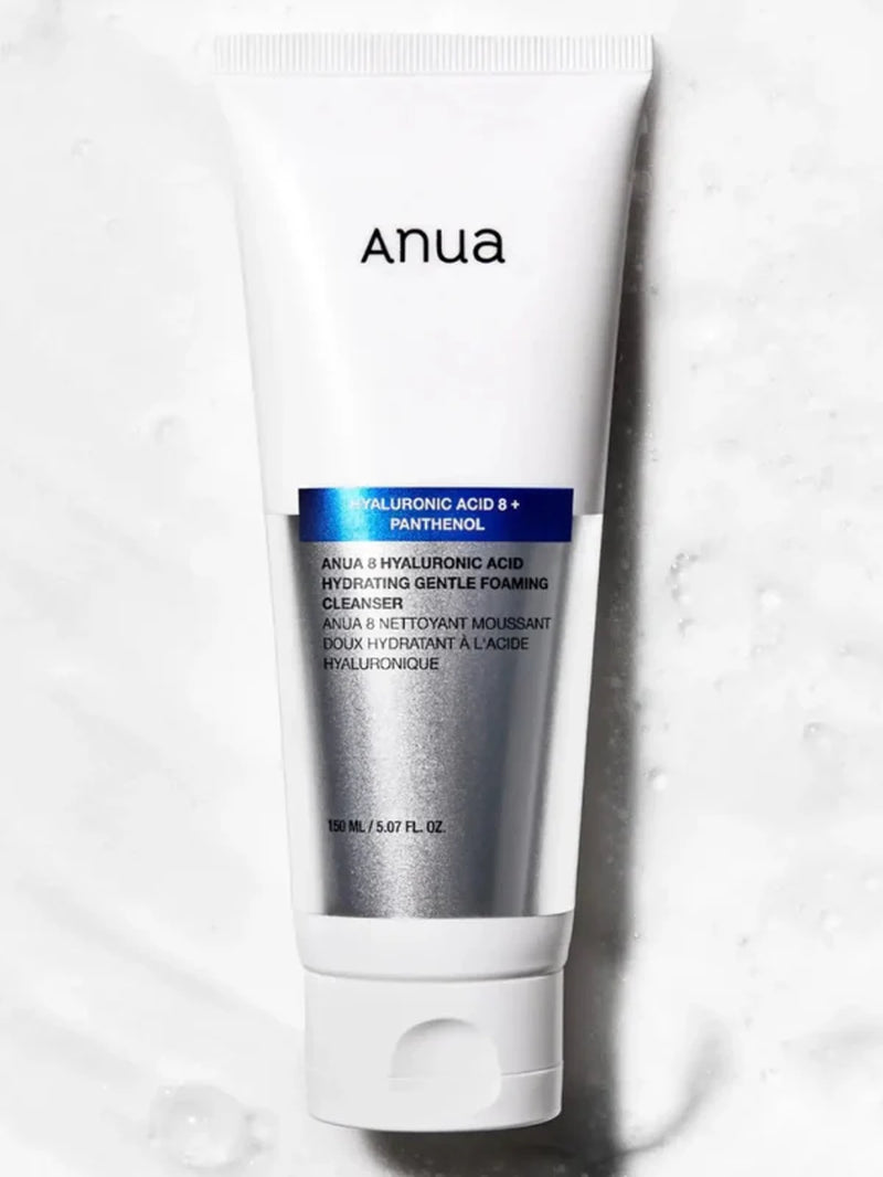 Anua 8 Hyaluronic Acid Hydrating Gentle Foaming Cleanser 150Ml