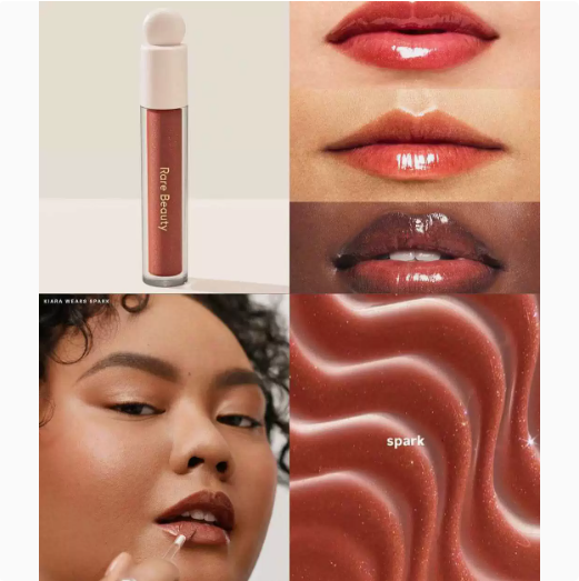Rare Beauty Shimmer Lip Gloss – Hydrating Pearlescent Shine (3.3ml)