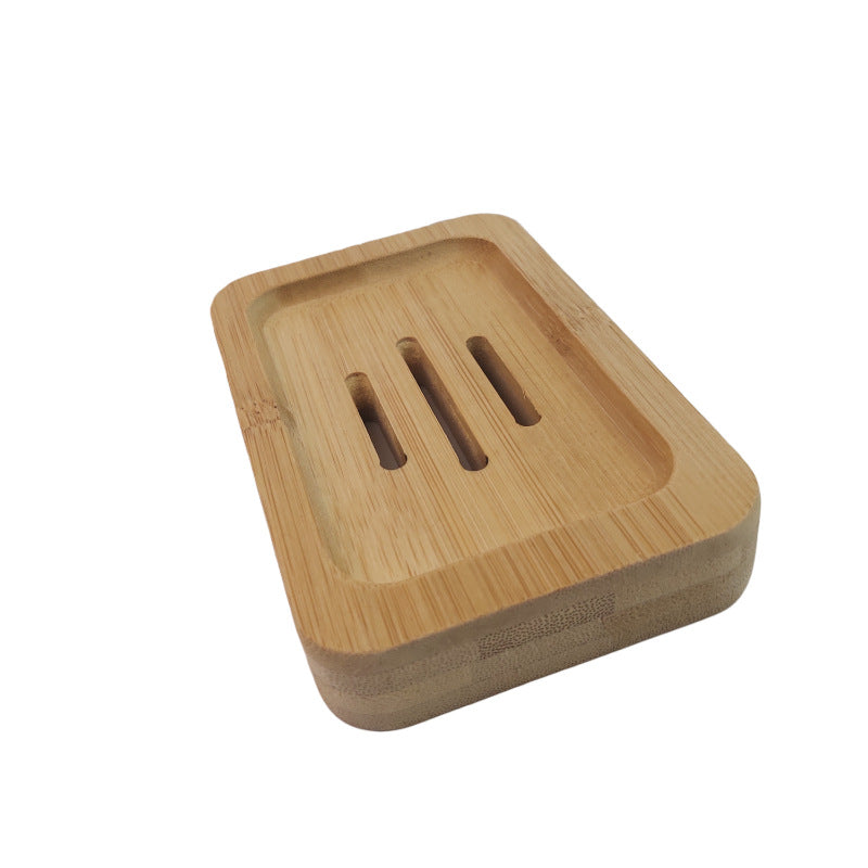 Bamboo and Wood Soap Dish Storage Box