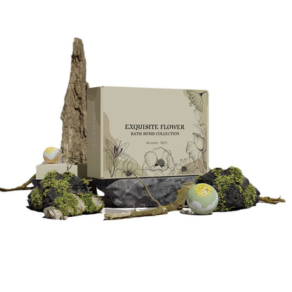 Exquisite Explosion Scented Bath Ball Gift Set – Essential Oil Bubble Bath (12‑Piece)