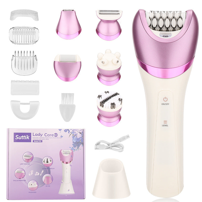 7-in-1 Waterproof Electric Hair Removal Kit – Face, Body & Bikini Trimmer, view 19
