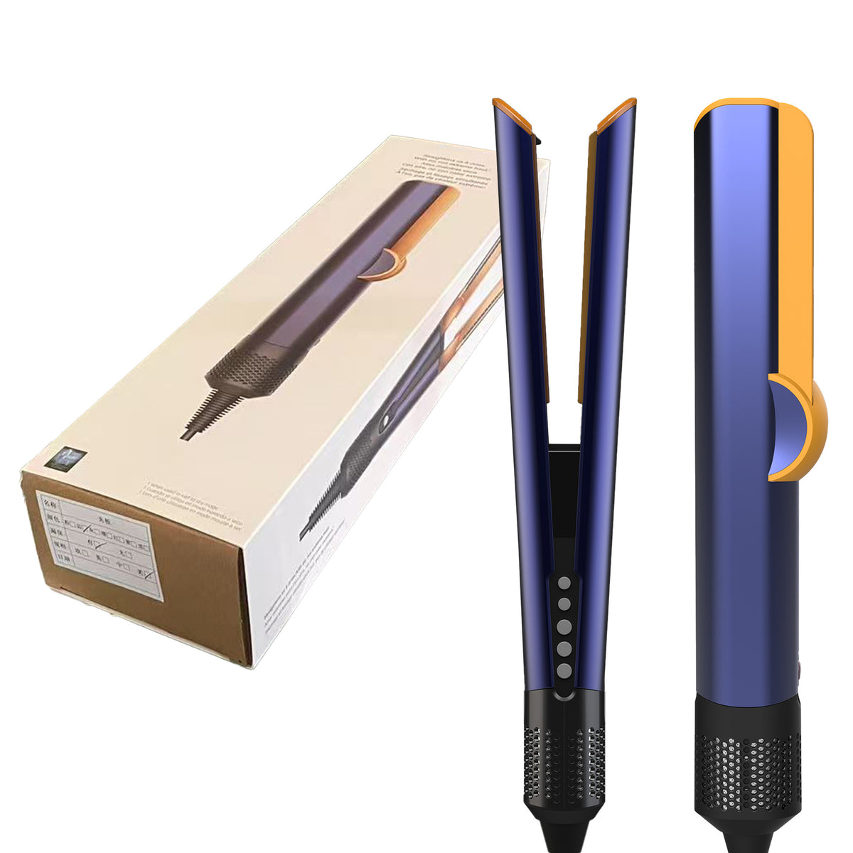 2-in-1 Hair Dryer & Straightener – Brushless Motor Styling Tool, view 23