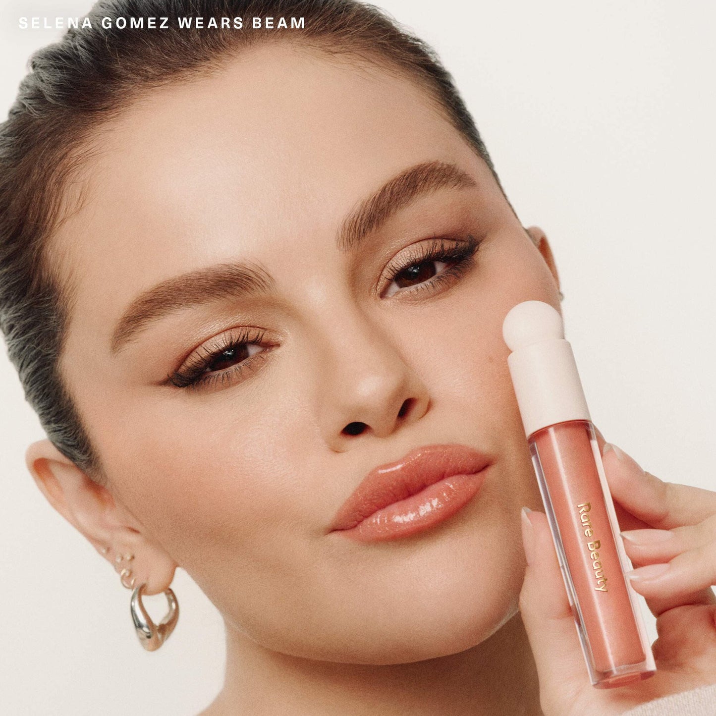 Rare Beauty Shimmer Lip Gloss – Hydrating Pearlescent Shine (3.3ml)