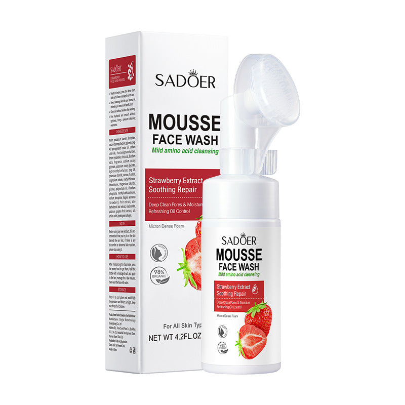 Sadoer Chlorophyll Amino Acid Cleansing Mousse – Gentle Foaming Face Wash for Combination Skin (Multiple Variants), view 14
