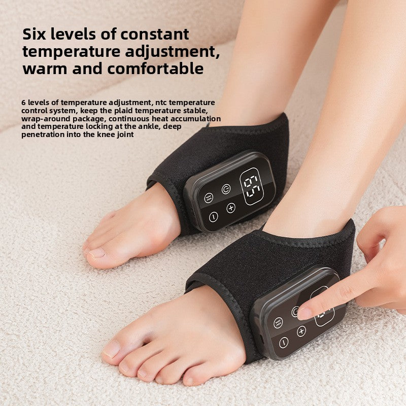 Heated Ankle Massager – Vibration & Heat Therapy Wrap