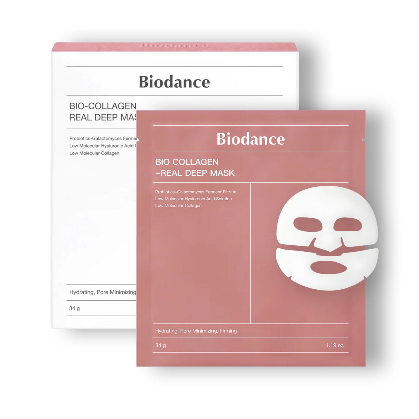 Biodance Collagen Corn Oil Sheet Mask | Blackhead Care Hydrating Repair Mask 1pc or 4pc Bo