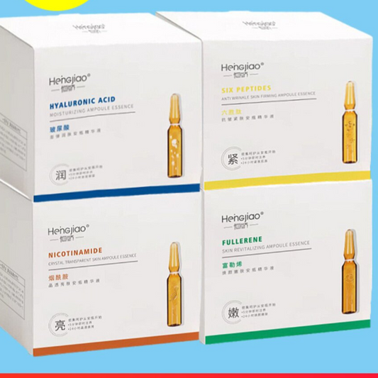 Hyaluronic Acid Ampoule Essence with Niacinamide & Peptides 2ml × 7/28 – Intensive Firming Treatment