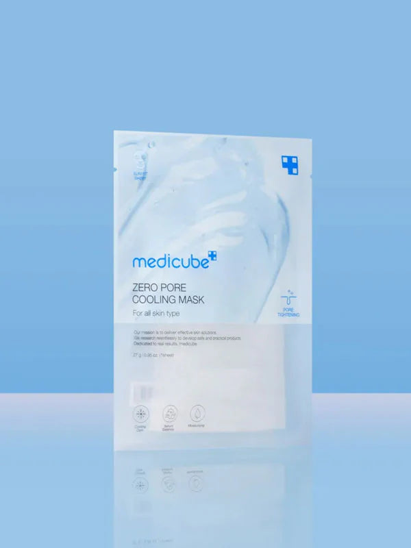 Medicube Zero Pore Cooling Mask – Pore-Tightening Sheet Mask (1pc)