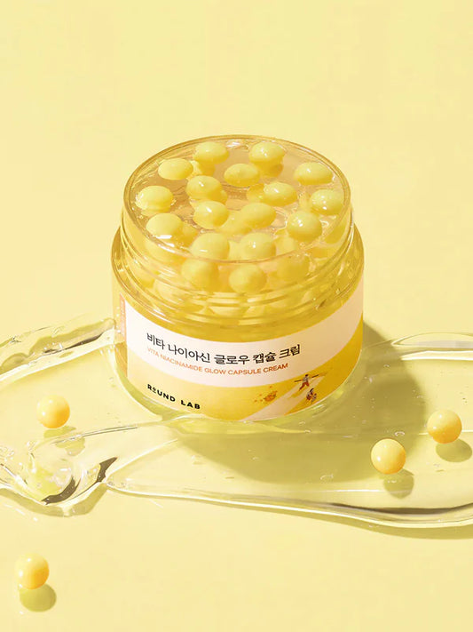 Round Lab Vita Niacinamide Glow Capsule Cream 50ml – Vitamin C Radiance Gel Cream