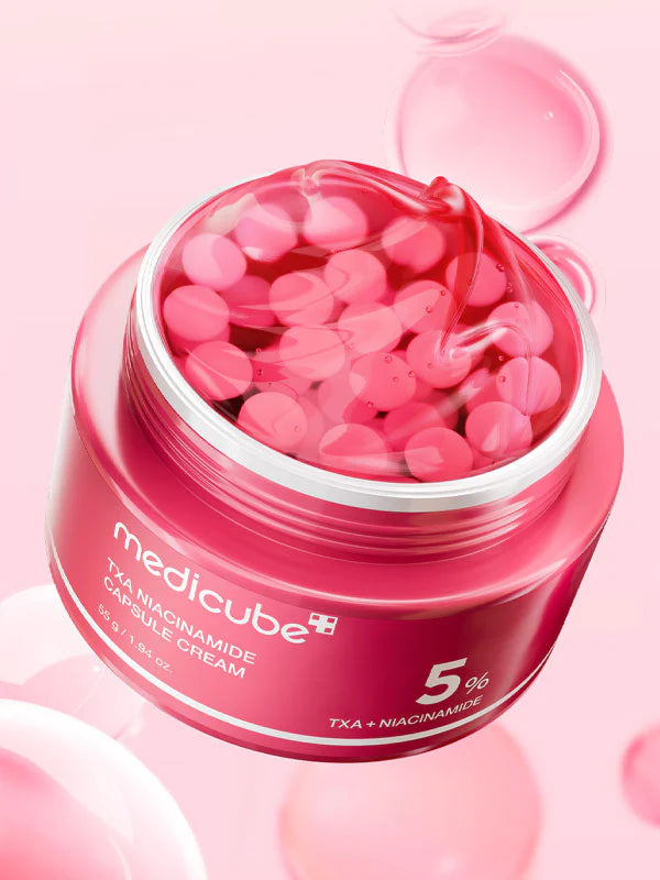 Medicube TXA Niacinamide Capsule Cream 55g – Custom Brightening Capsule Moisturizer
